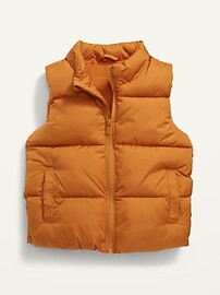 Unisex Solid Frost-Free Puffer Vest for Toddler | Old Navy (US)