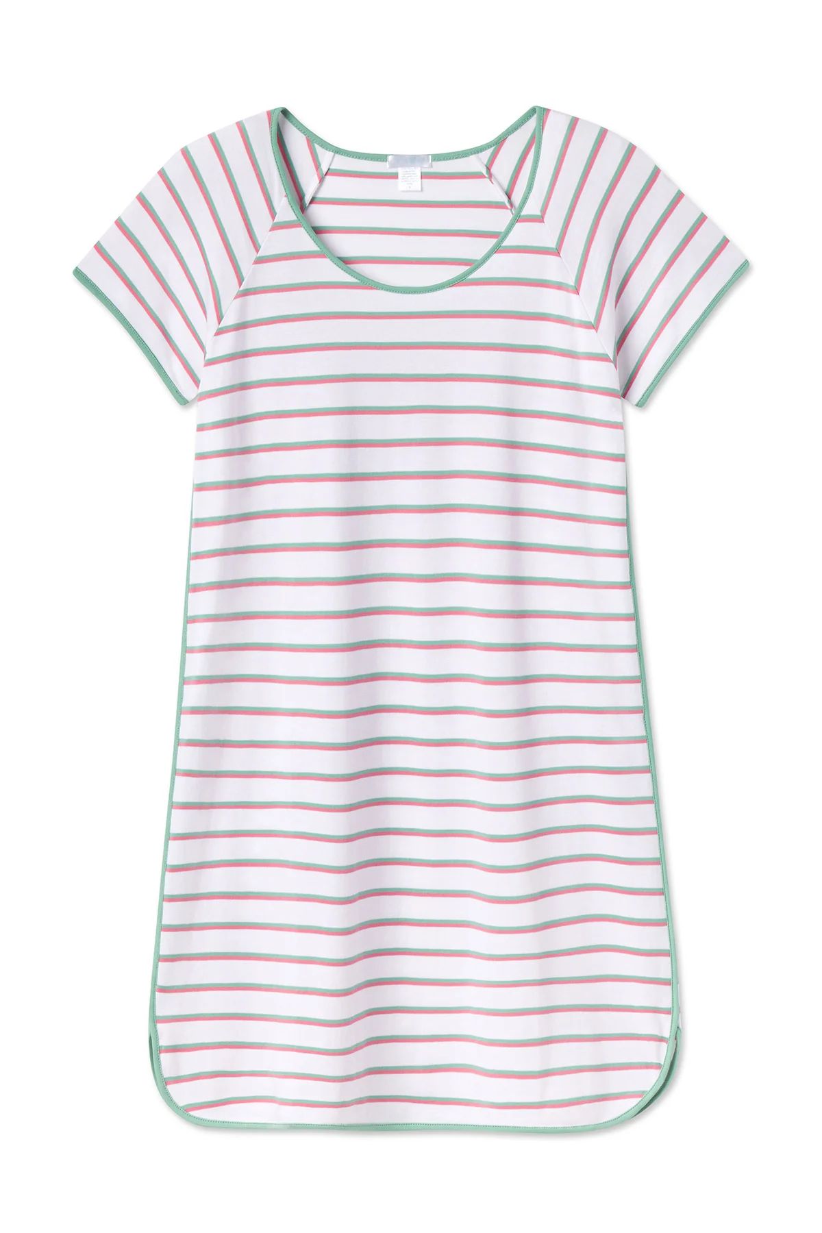 Pima Nightgown in Petunia Stripe | Lake Pajamas