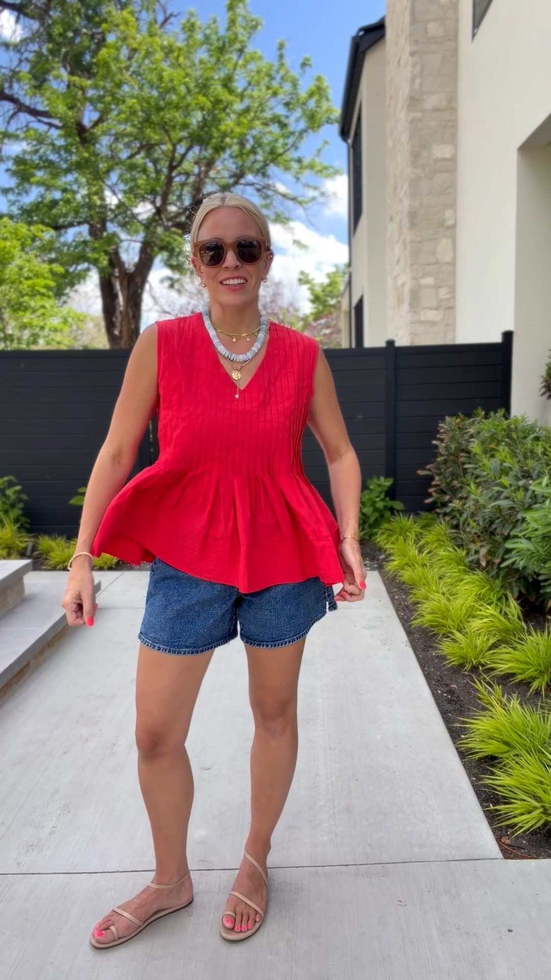 This tank looks designer! Size M

#LTKootd #LTKgrwm #LTKmomlife