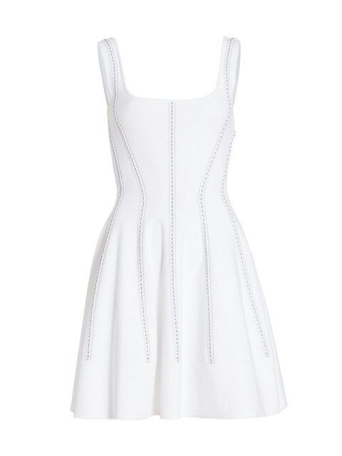 Jacq Stitch Detail Minidress | Saks Fifth Avenue