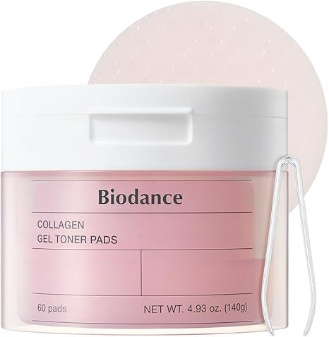 Biodance Collagen Gel Toner Pads, Pore Minimizer for Face, Improving Elasticity, Gentle Exfoliati... | Amazon (US)