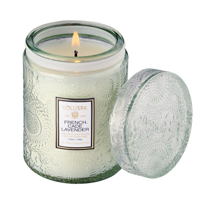 French Cade & Lavender Glass Jar Candle | Sephora (US)