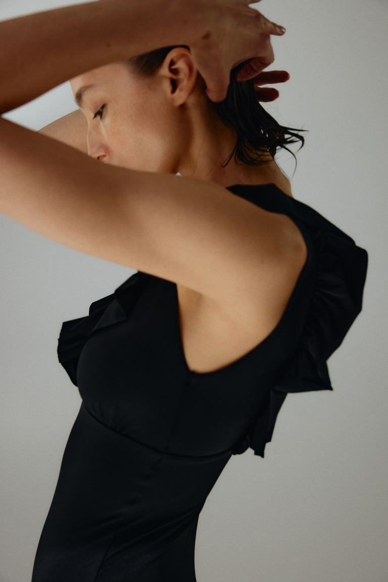 Padded-cup Ruffle-trimmed Swimsuit | H&M (US + CA)
