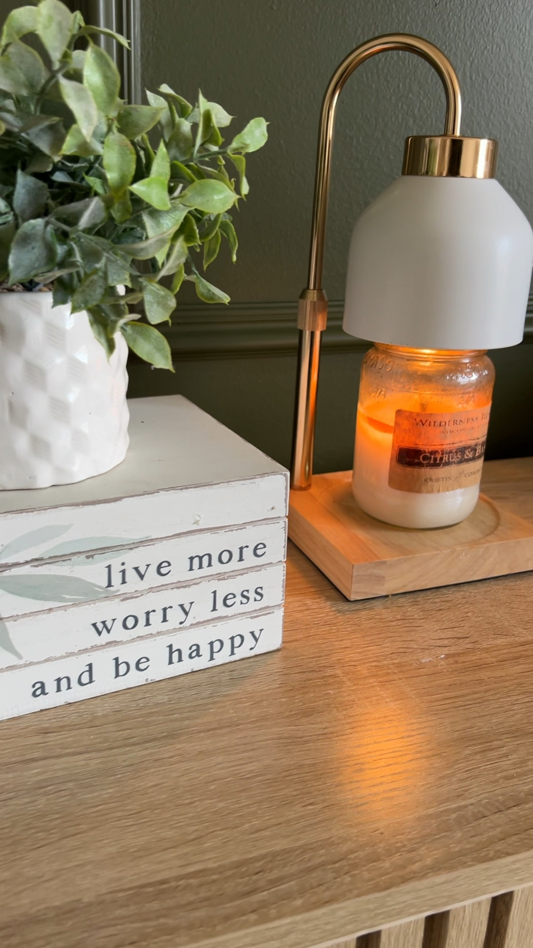 The cutest and prettiest candle warmer 🤍✨

#LTKHome #LTKdayinmylife #LTKselfcare