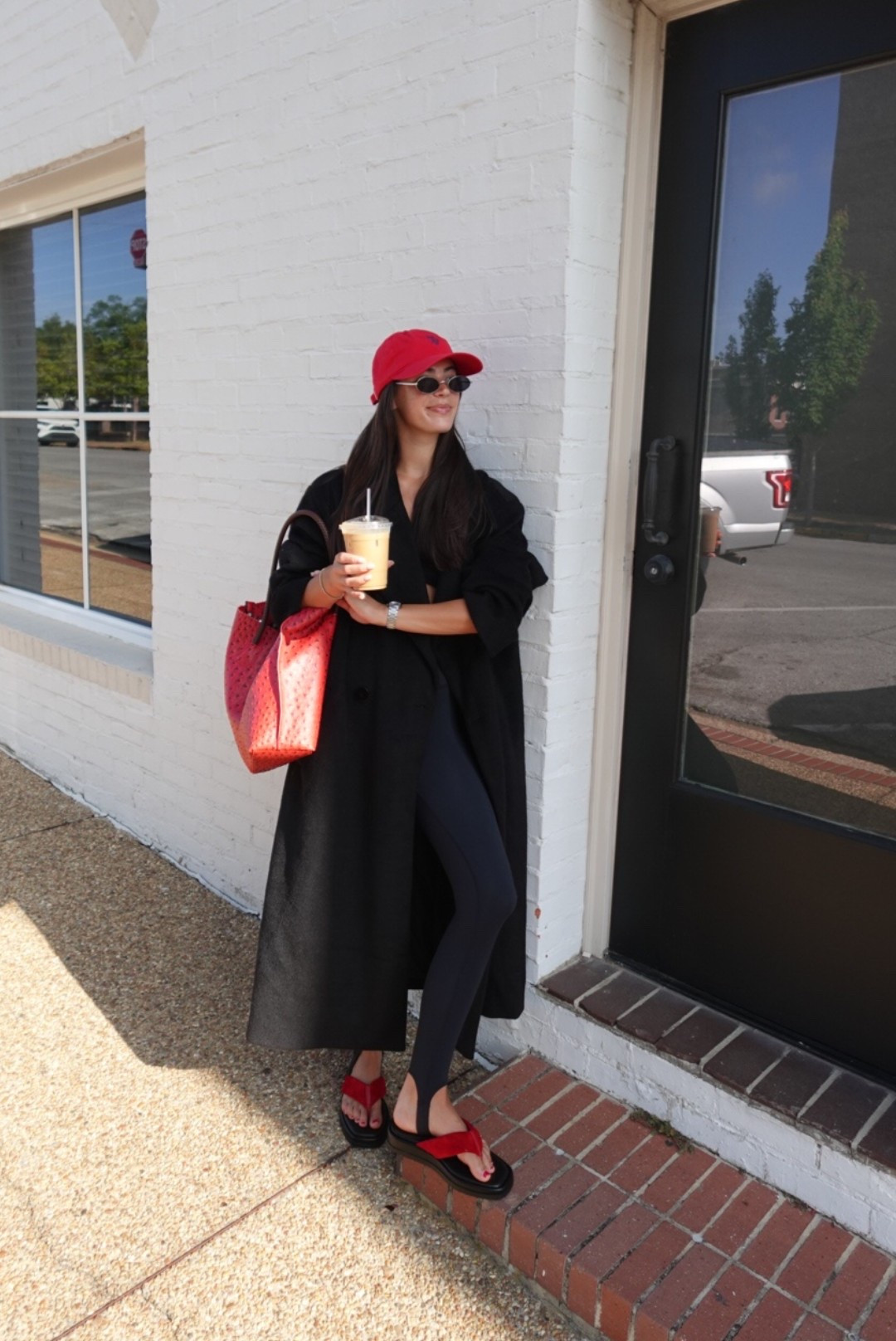 early morning memorial day outfit! Pieces you can use all day, turn the bag into pool bag, wear the flops all day, & pair the hat with a your fun denim shorts and basic top!

#LTKootd #LTKgrwm #LTKU