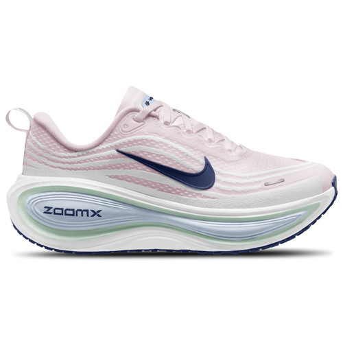 Nike Womens Nike Vomero Plus - Womens Running Shoes Pearl Pink/Midnight Navy/White Size 5.5 | Champs Sports