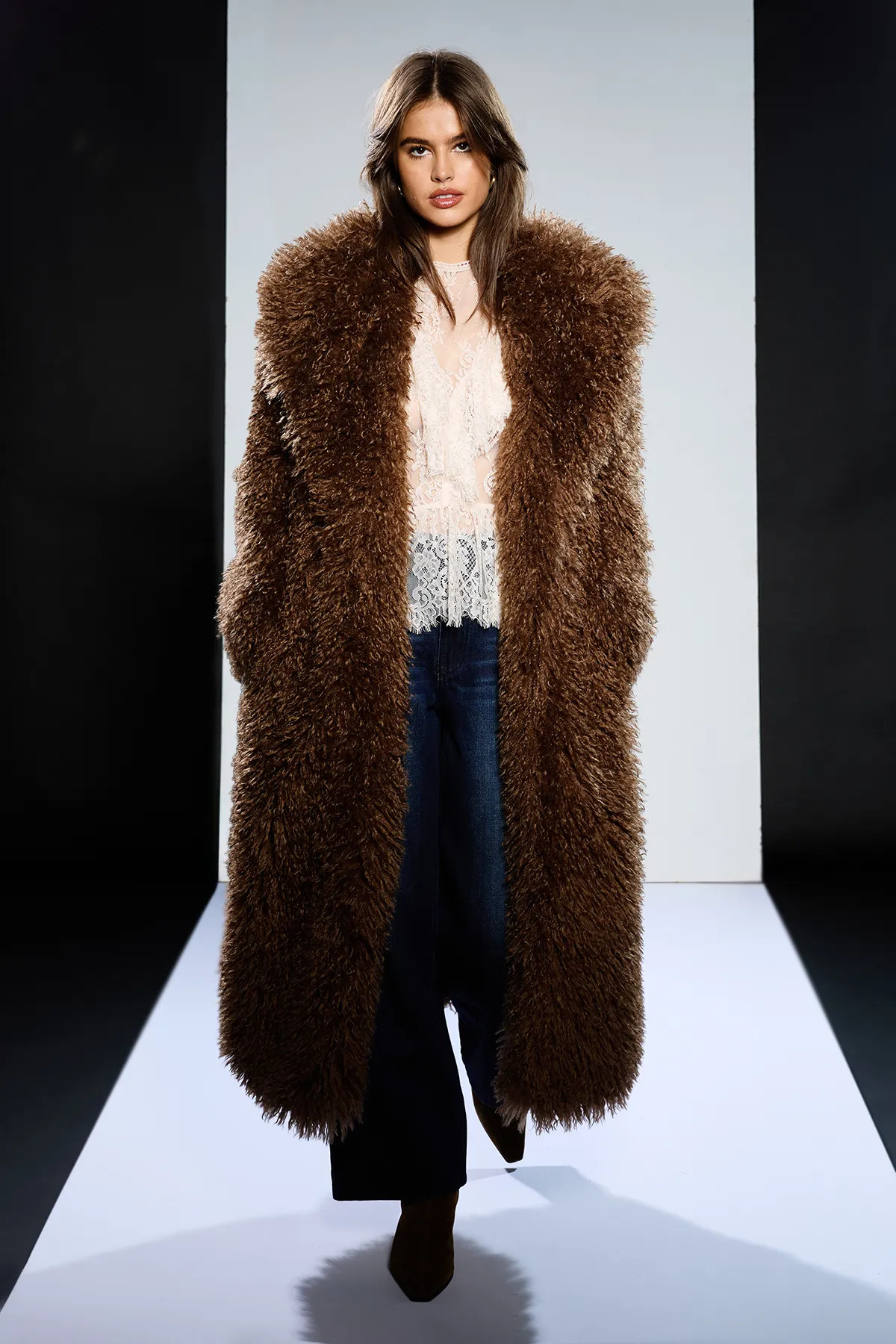 Runway 1.8.1.8 Long Shaggy Fur Coat | Nasty Gal US