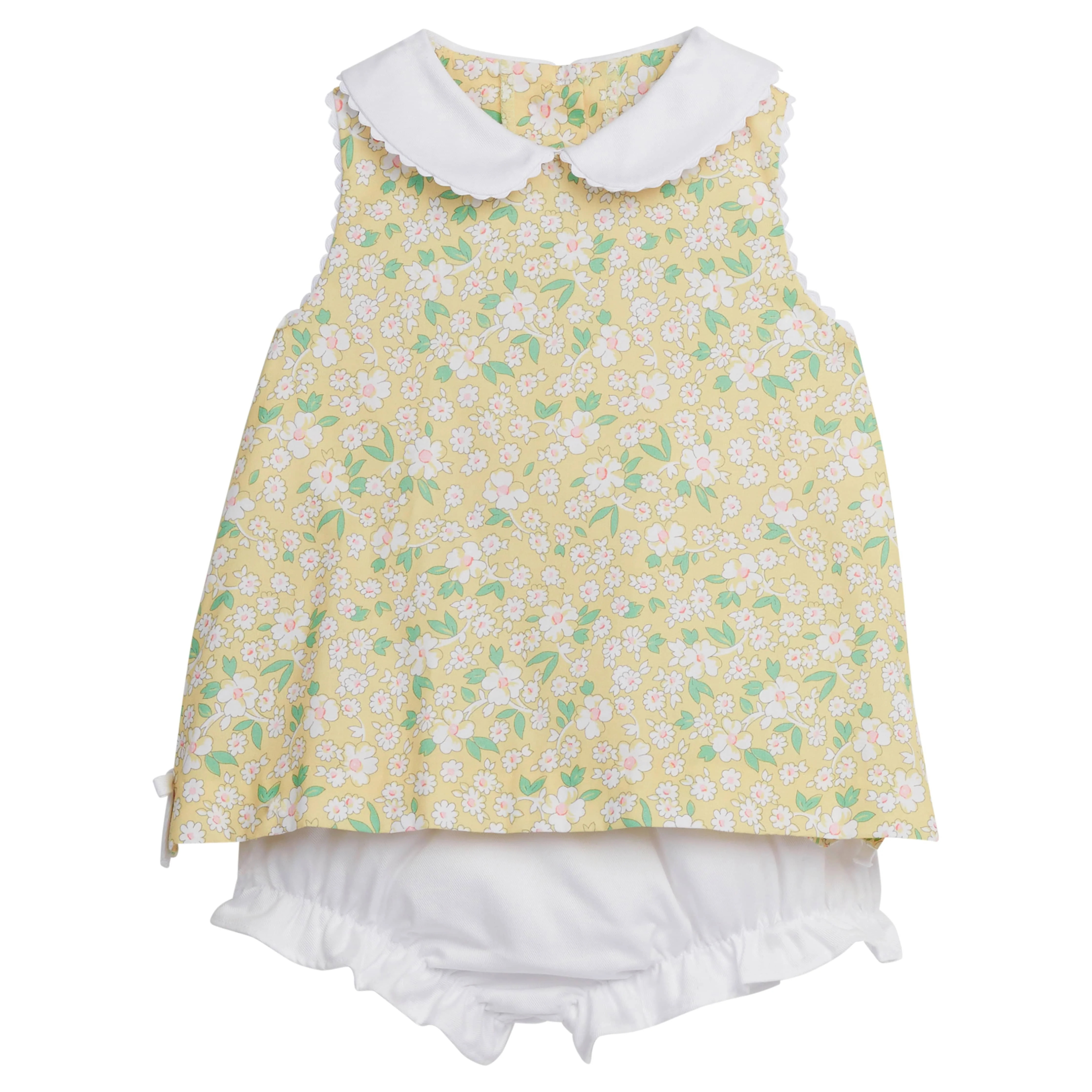 Girl's Lily Diaper Set - Dress and Bloomer Set | Little English