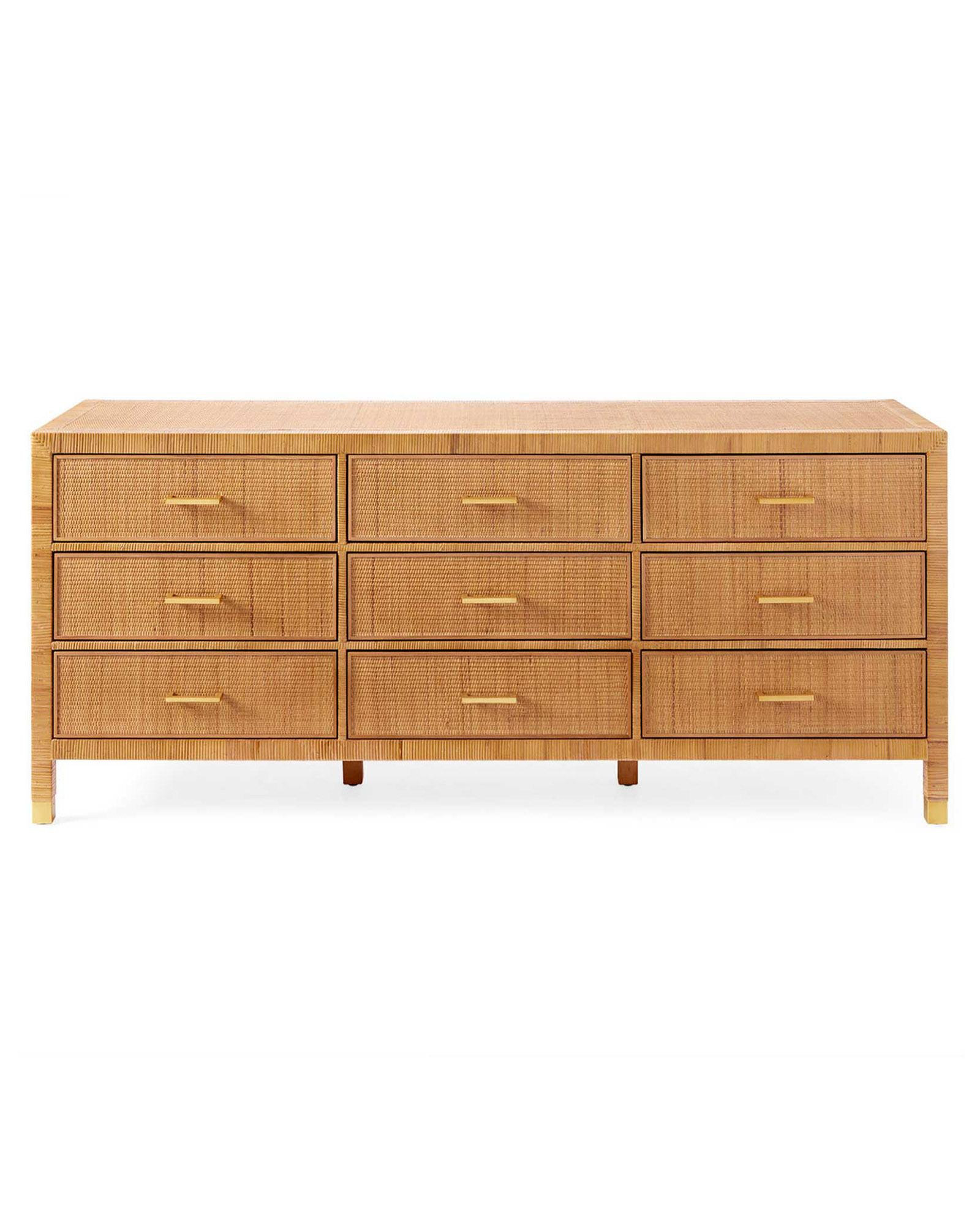 Balboa Rattan Dresser | Serena and Lily