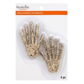 Skeleton Hand Embellishments by Recollections™ | Michaels Stores