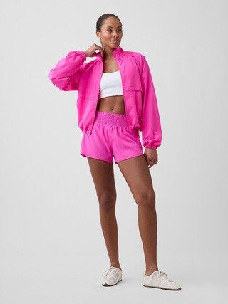 GapFit 3" Mid Rise Runaround Shorts | Gap Factory