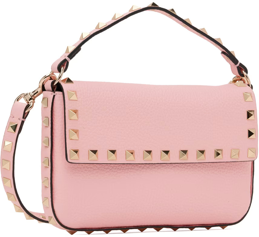 Pink Rockstud Bag | SSENSE