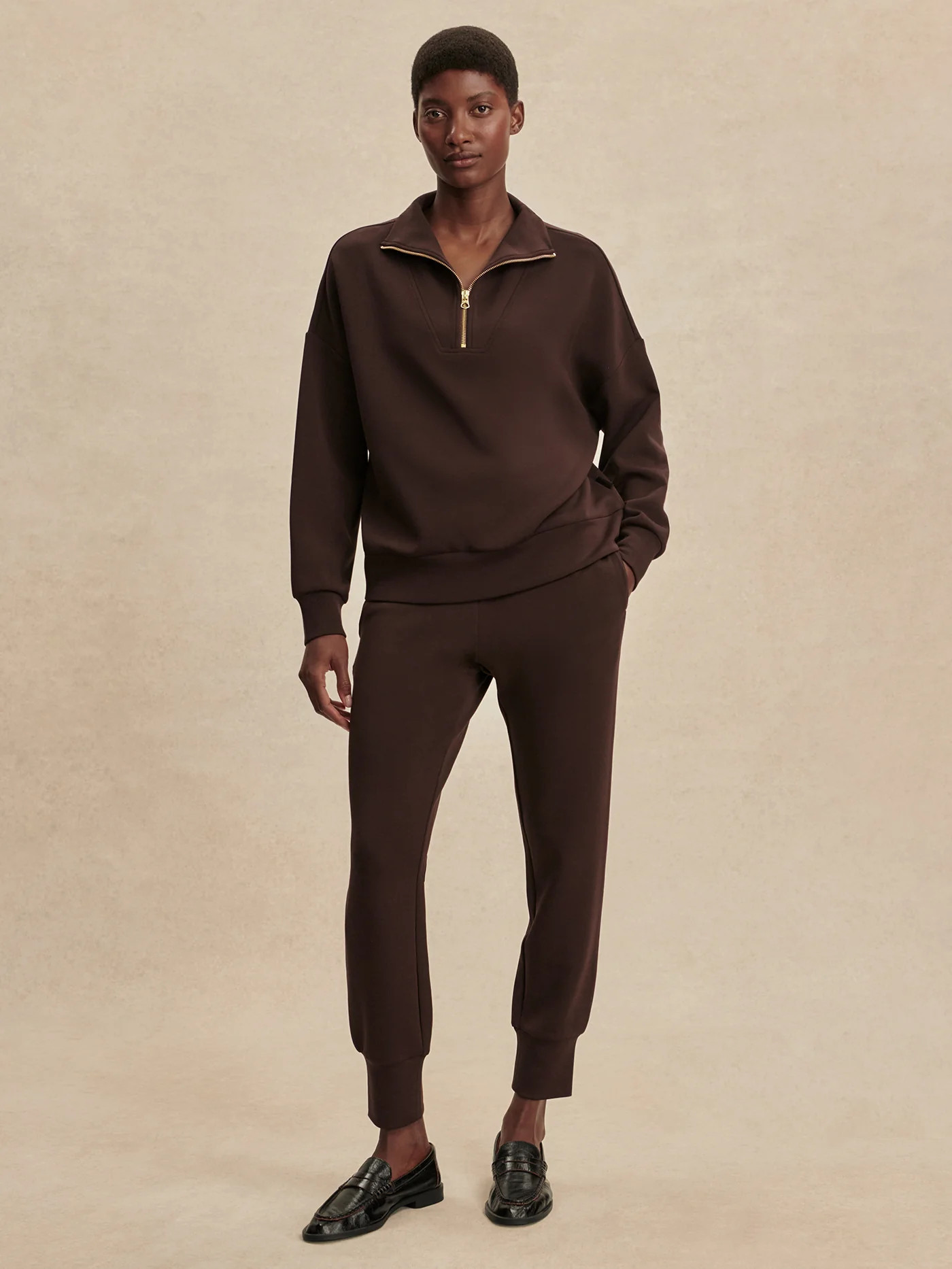 Hawley Half Zip Sweat | Varley UK | Varley UK