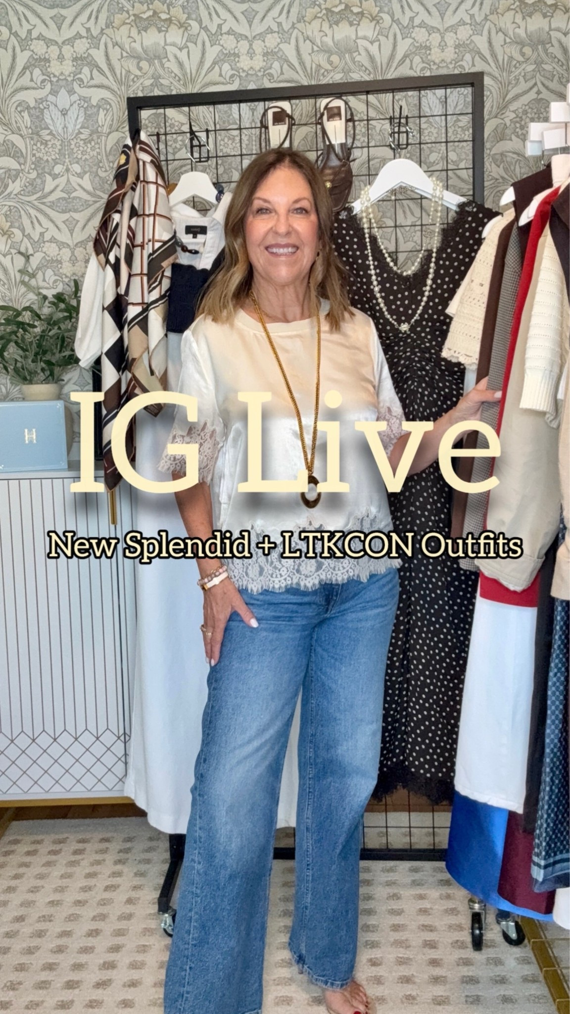 Today I’m sharing new items from Spendid you will love to wear now - fall. I'm loving Splendid right now, and these items are so cute! 

I’m also sharing a few looks I'm wearing to LTKCON, plus dresses I might wear.   Weigh in on which dress you like. 

Thanks for watching.  Follow along, DM with any questions, and comment "shop" for the links. 
XX Sandy

#ltkcon #laceoutfits #specialoccasion
#stylishsandy #splendid

#LTKPetite #LTKOver40 #LTKWedding