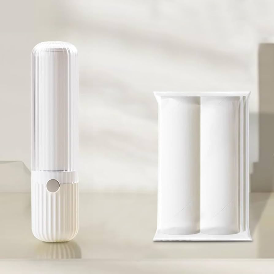 Lint Roller Mini Lint Roller for Clothes with 90 Extra Sticky Sheets, Lint Roller Refills Travel ... | Amazon (US)