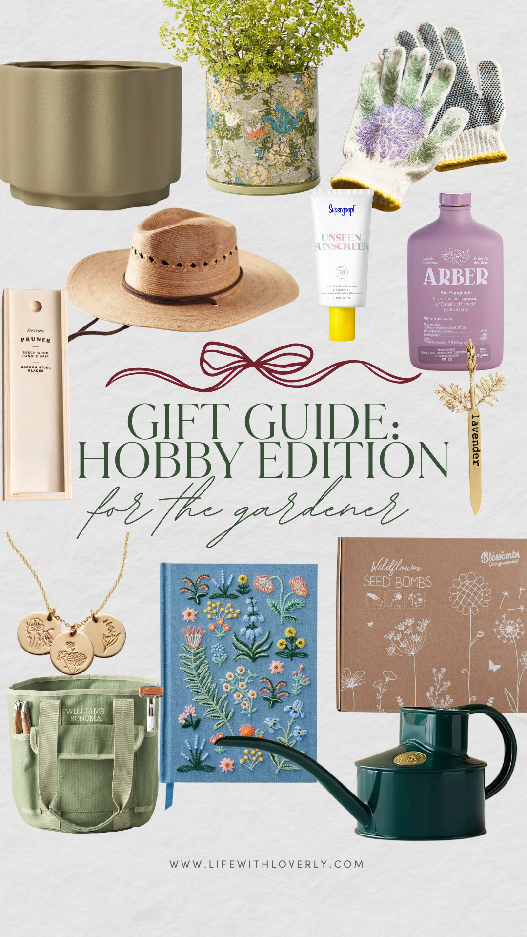 Gifts that grow! This gardener’s gift guide is full of thoughtful finds, from tools to treat their plants and themselves. Perfect for the green-thumb friend, mom, or neighbor who’s always in bloom 🌱

Life with loverly, 2025 wishlist for gardeners, garden aesthetic gift ideas  

 #LTKGiftGuide #LTKHoliday #LTKHome