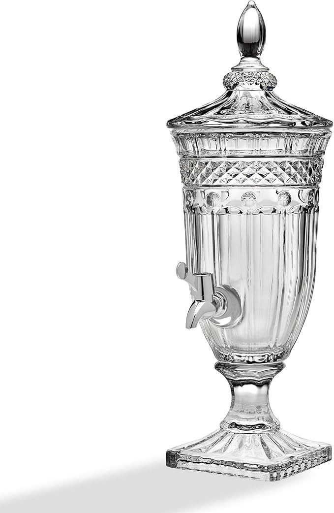 Godinger Glass Beverage Drink Dispenser Brandon - 60oz | Amazon (US)