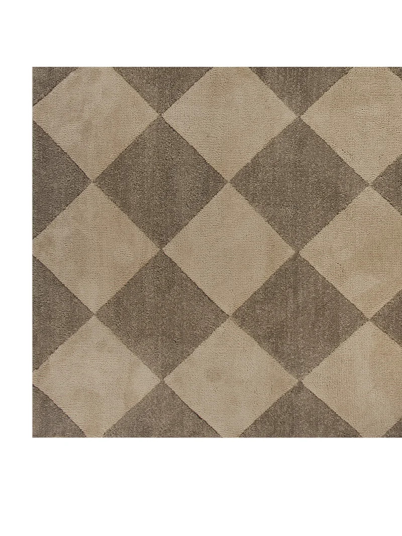 Better Homes & Gardens Brown Diamond Indoor 8' x 10' Area Rug | Walmart (US)