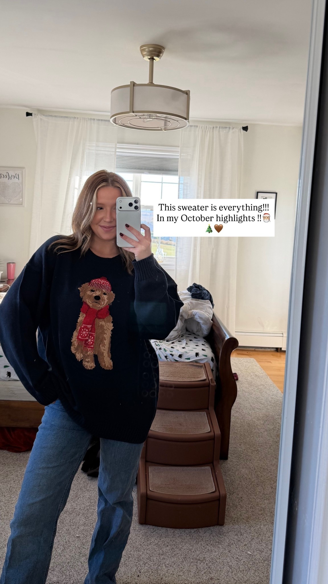 Wearing large! This sweater is the BEST 

#LTKwinter #LTKcanada #LTKstyletip