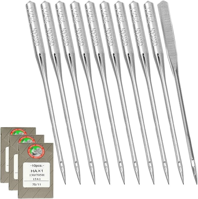 STARVAST 30 Pcs Embroidery Sewing Machine Needles Size 75/11 130/705H HAx1 Sewing Needles for Bro... | Amazon (US)