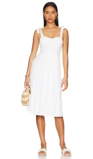 Sophia-Rose Dress in Optic White | Revolve Clothing (Global)