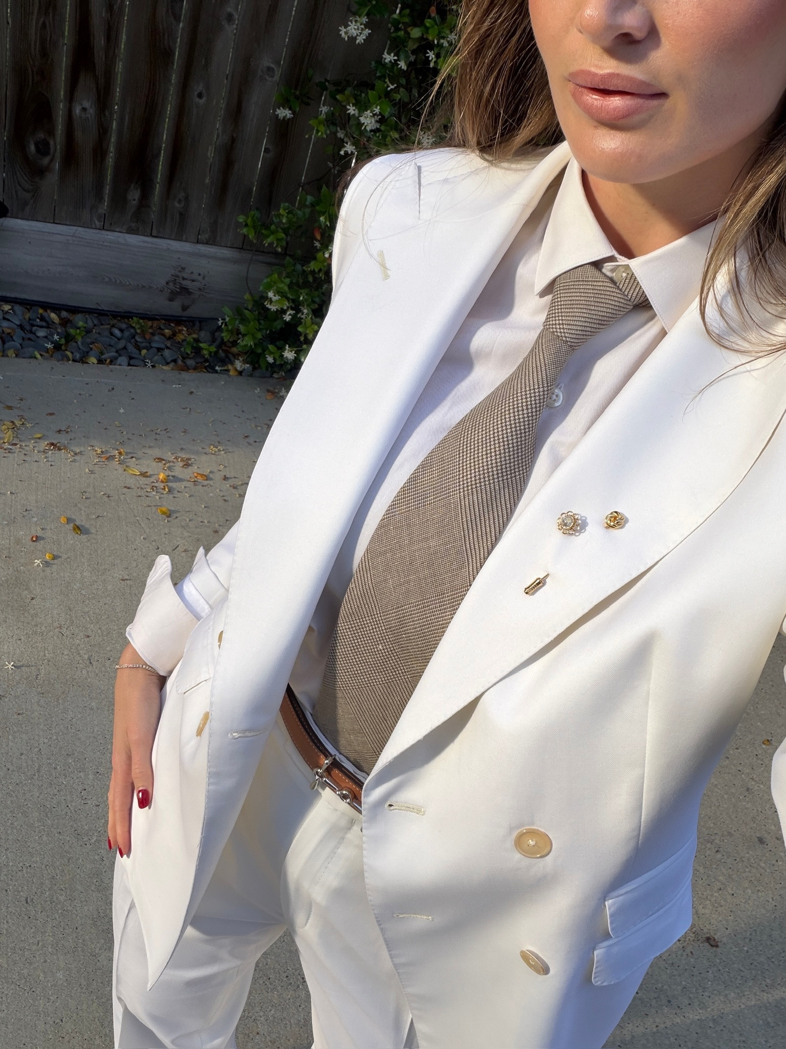 Nothing makes me feel more powerful and put together than a crisp white suit.

Custom suit by @TheStudioMayfair. DM or visit the website to book your own custom suit.

#LTKWorkwear