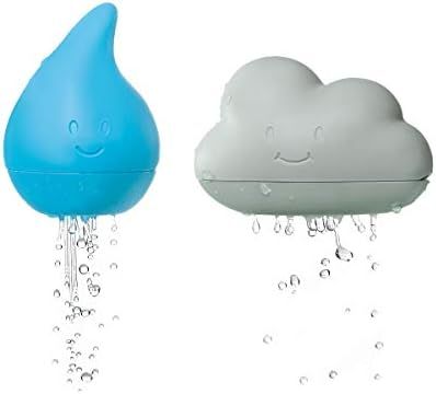 Ubbi Cloud and Droplet Silicone Mold Free Bath Toys for Toddlers and Baby | Amazon (US)