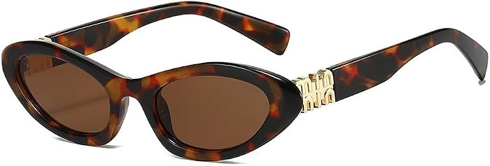 AICase Bruno Merch Mars Peso Gifts Pluma Retro Oval Sunglasses for Women Men Small 90s Sun Glasse... | Amazon (US)