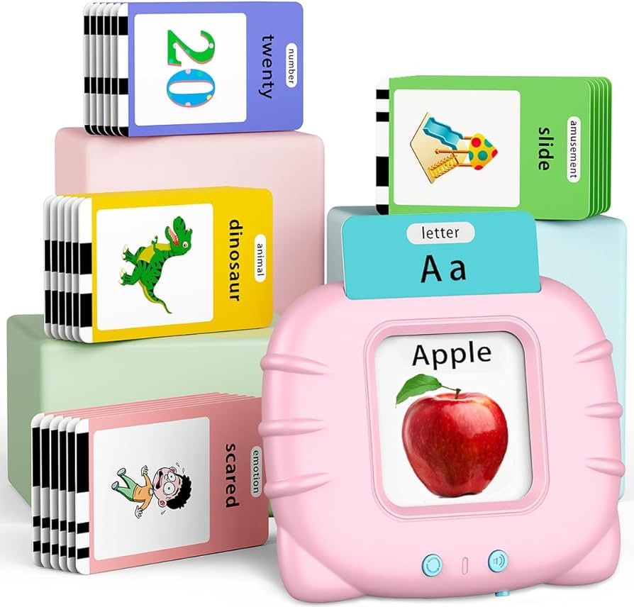 Learning-Toys, ABC Talking-Flash-Cards 252 Sight Words, Preschool Montessori-Toys for Kids, Educa... | Amazon (US)