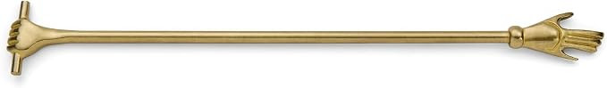 100%-Solid Brass 1 Pack Brass Hand Book Mark - Stylish for Book Spines, Bed Reading & Home Decora... | Amazon (US)