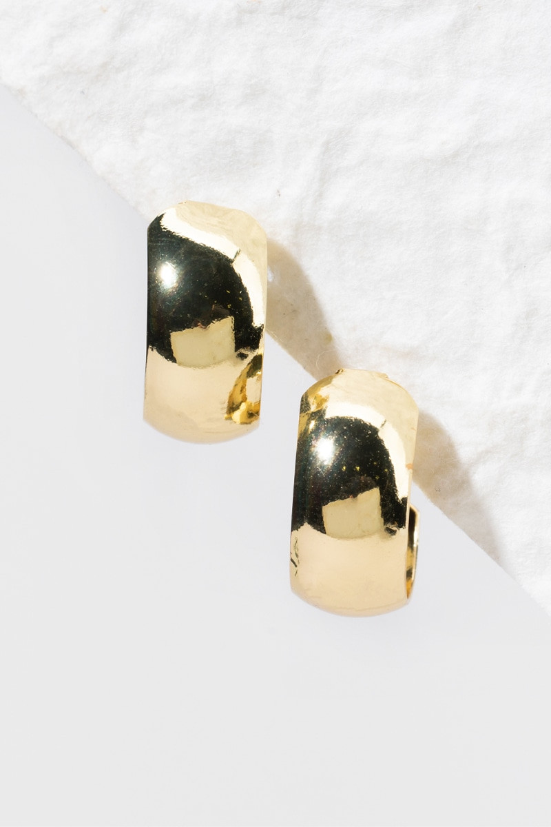 Parker Chunky Hoop Earrings | Francesca's