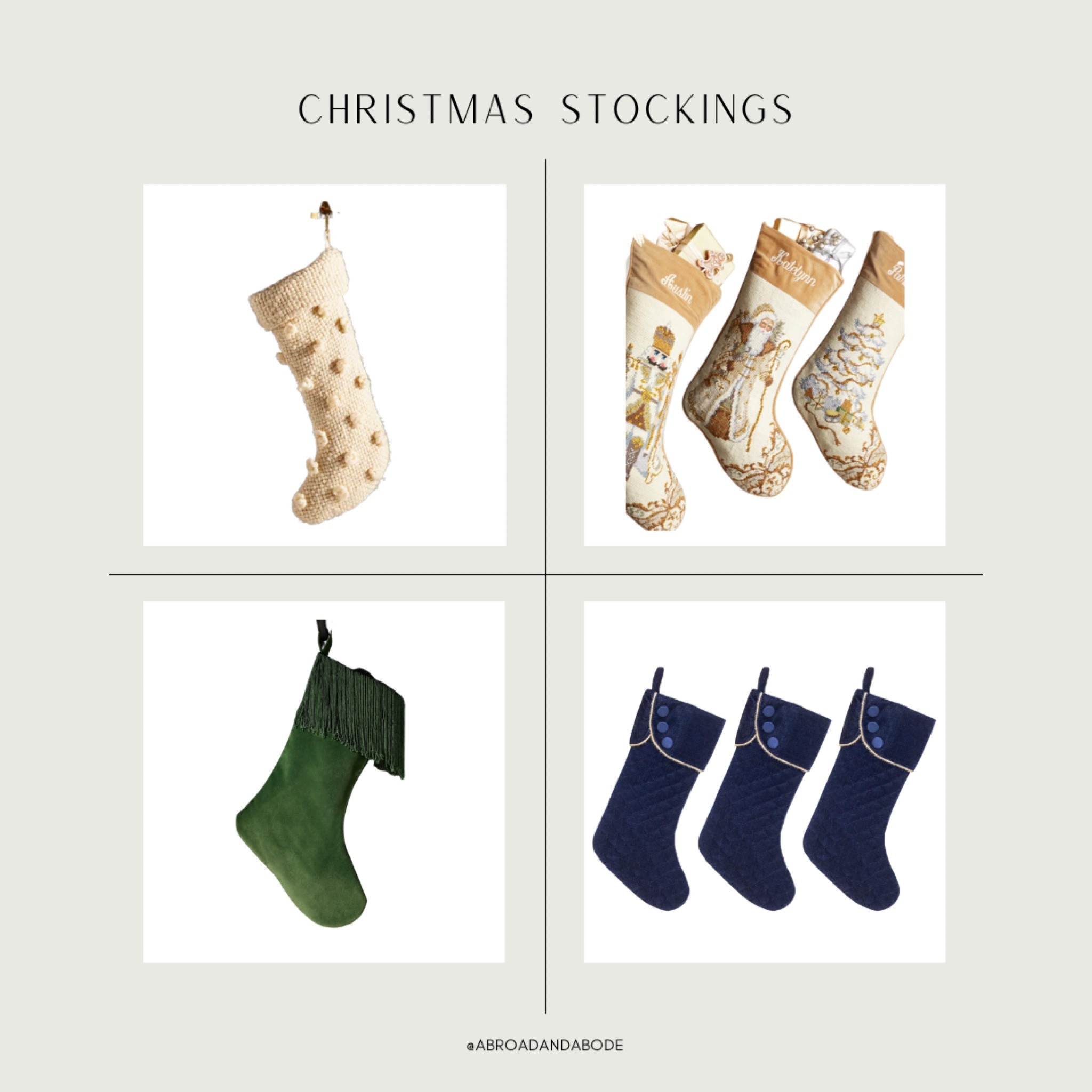 Christmas Stockings!

Stockings, Christmas, Christmas decor, holiday decor, living room, holiday decor

#LTKSeasonal #LTKHoliday #LTKhome