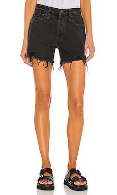 Free People Makai Cutoff Short in Washed Black from Revolve.com | Revolve Clothing (Global)