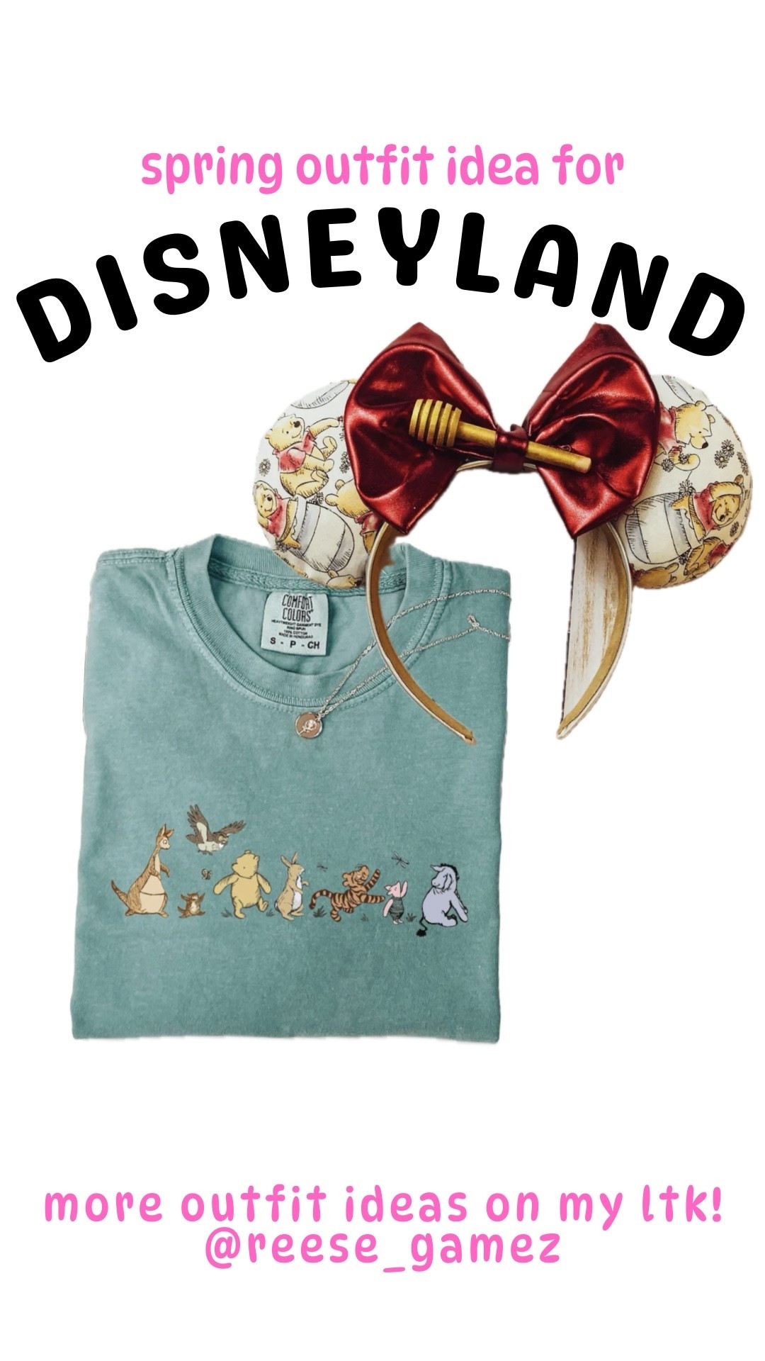 disney outfit, disneyland outfit, disney outfits, disneyland outfits, winnie the pooh outfit, mickey ears, minnie ears

#LTKSeasonal #LTKootd #LTKTravel