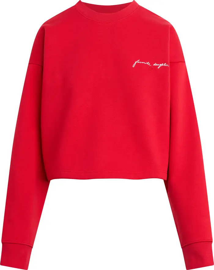 The Cropped Signature Sweatshirt | Nordstrom