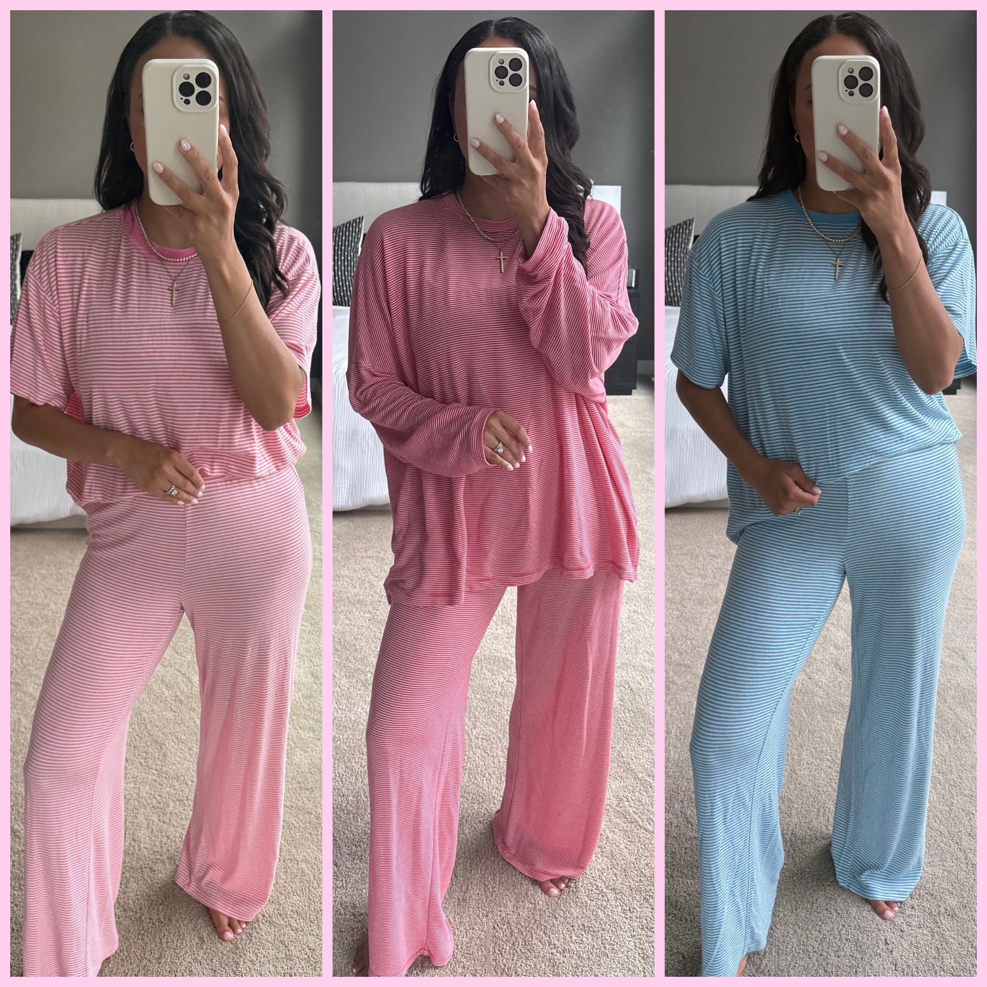 My favorite Shop Talulah Striped Sets will be on sale for 1 hour tonight at 6PM C! I wear these sets as PJs, for lounging, hosting in the mornings, lake days, and running errands! I reach for these EVERY time because the fabric and quality is so good!!! Super lightweight and breathable for Summer!

#LTKgrwm #LTKootd #LTKdayinmylife