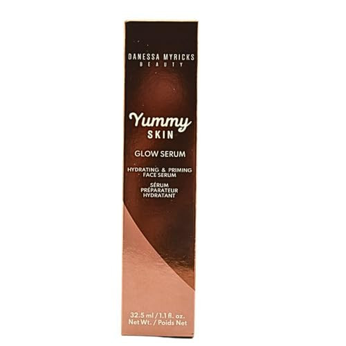 Danessa Myricks Beauty Yummy Skin Glow Serum – Fresh Pressed, Radiant Priming Serum with Niacinamide, Vitamin C & Hyaluronic Acid, 1.1 Fl Oz | Amazon (US)