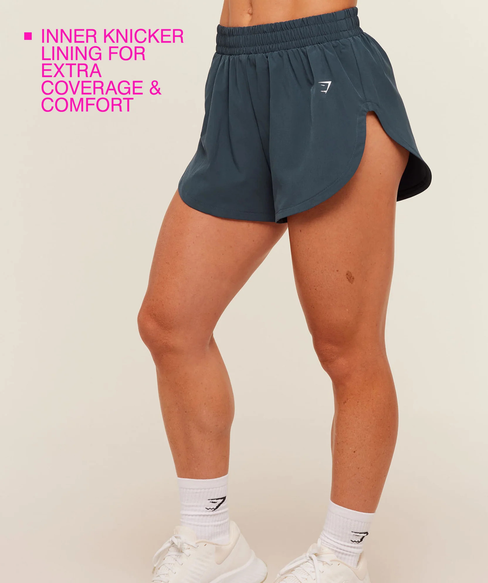 Interval High Leg Shorts | Gymshark UK