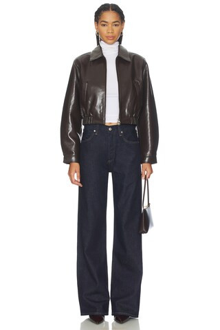 Essie Jacket in Chocolate | Revolve Clothing (Global)