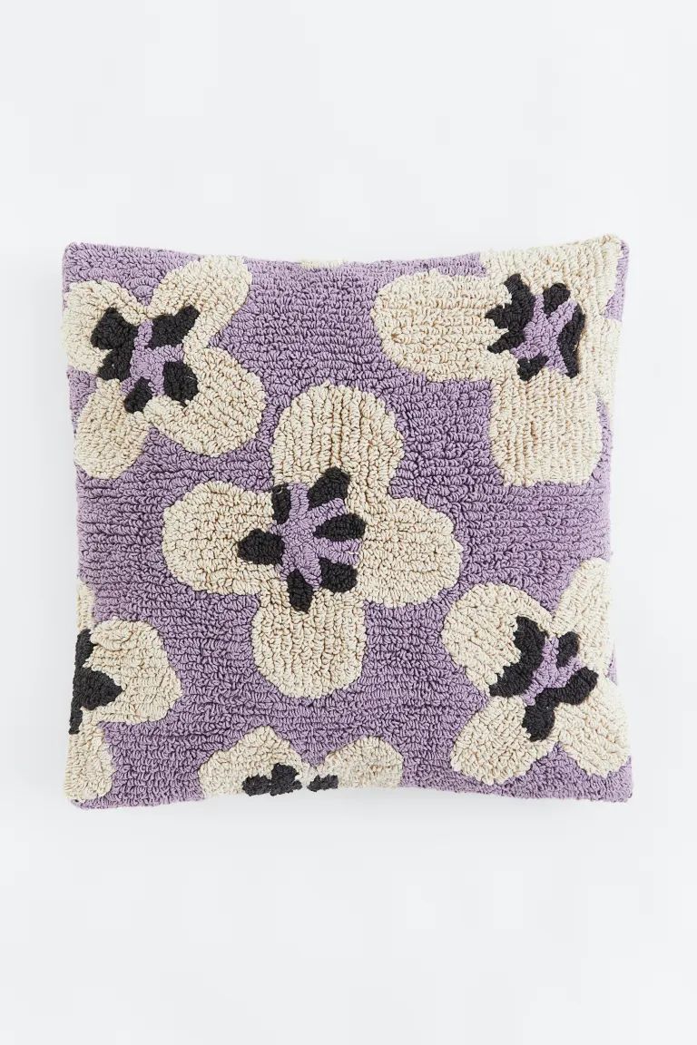 Tufted-pattern Cushion Cover | H&M (US + CA)