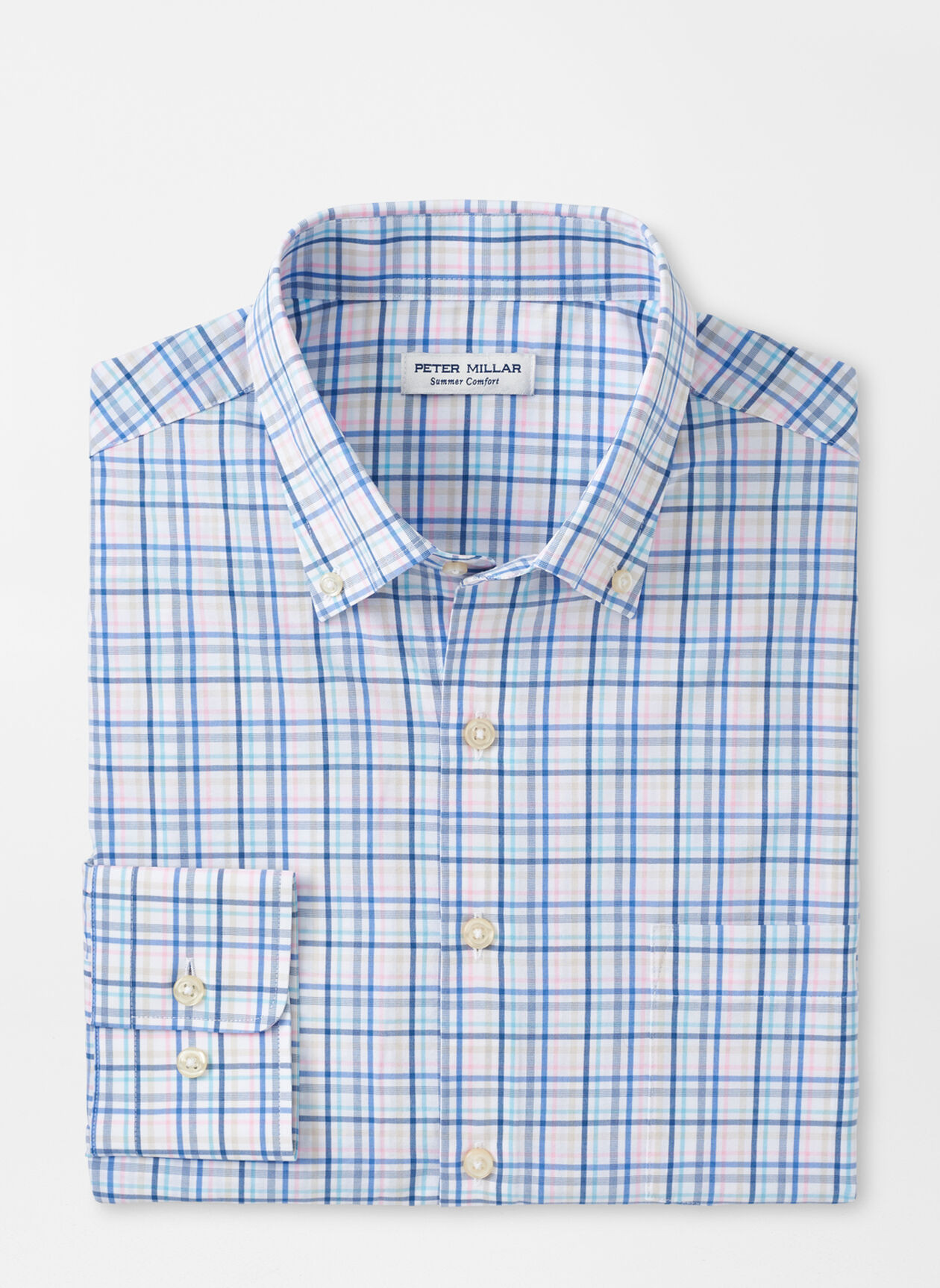 Roxbury Performance Poplin Sport Shirt | Peter Millar