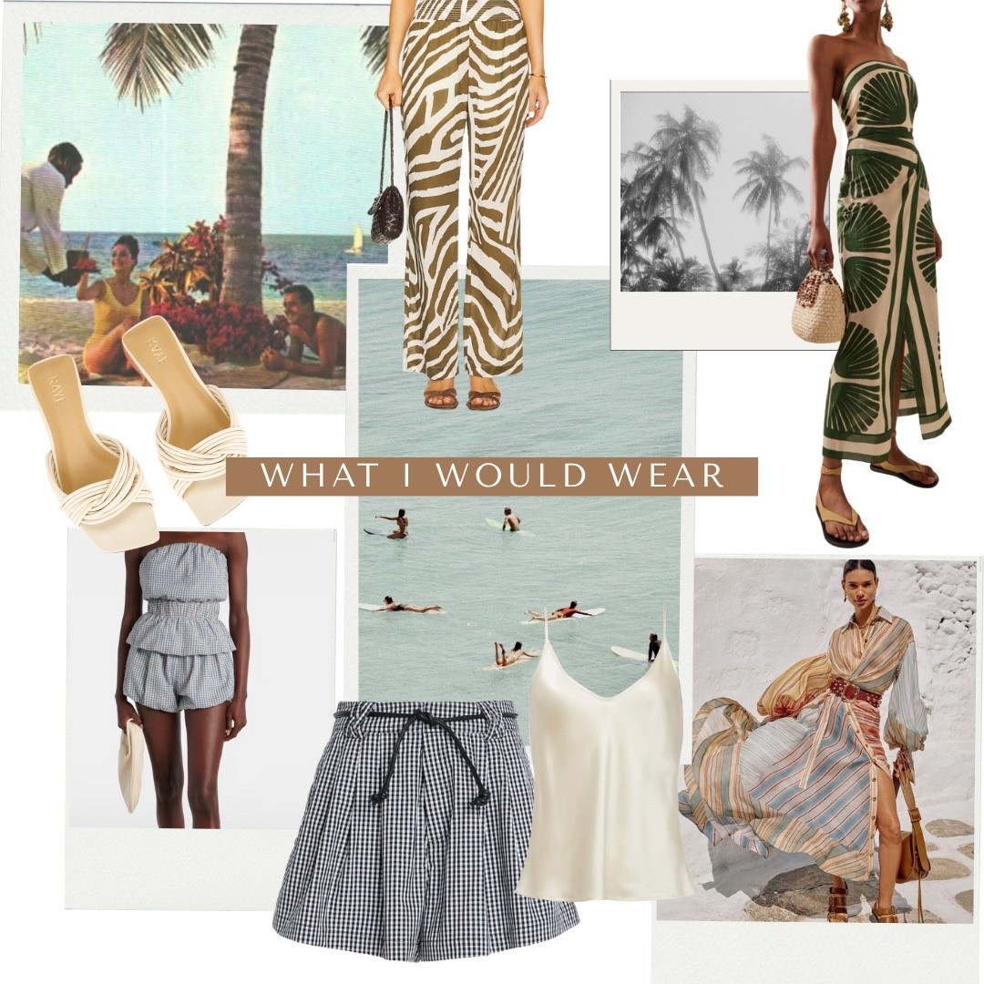 Fun pieces I’d wear in the Bahama’s! Checkout this months location conceptual design over on our blog for more home accents!

#LTKTravel #LTKStyleTip #LTKSeasonal