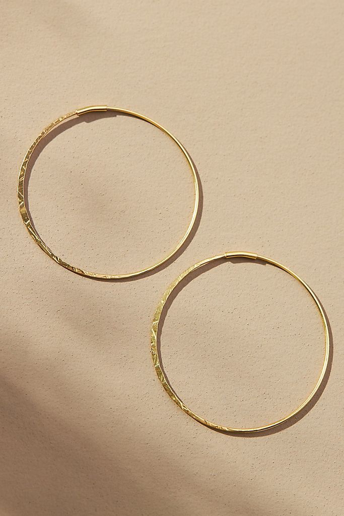 Isabel Medium Hoop Earrings | Anthropologie (US)