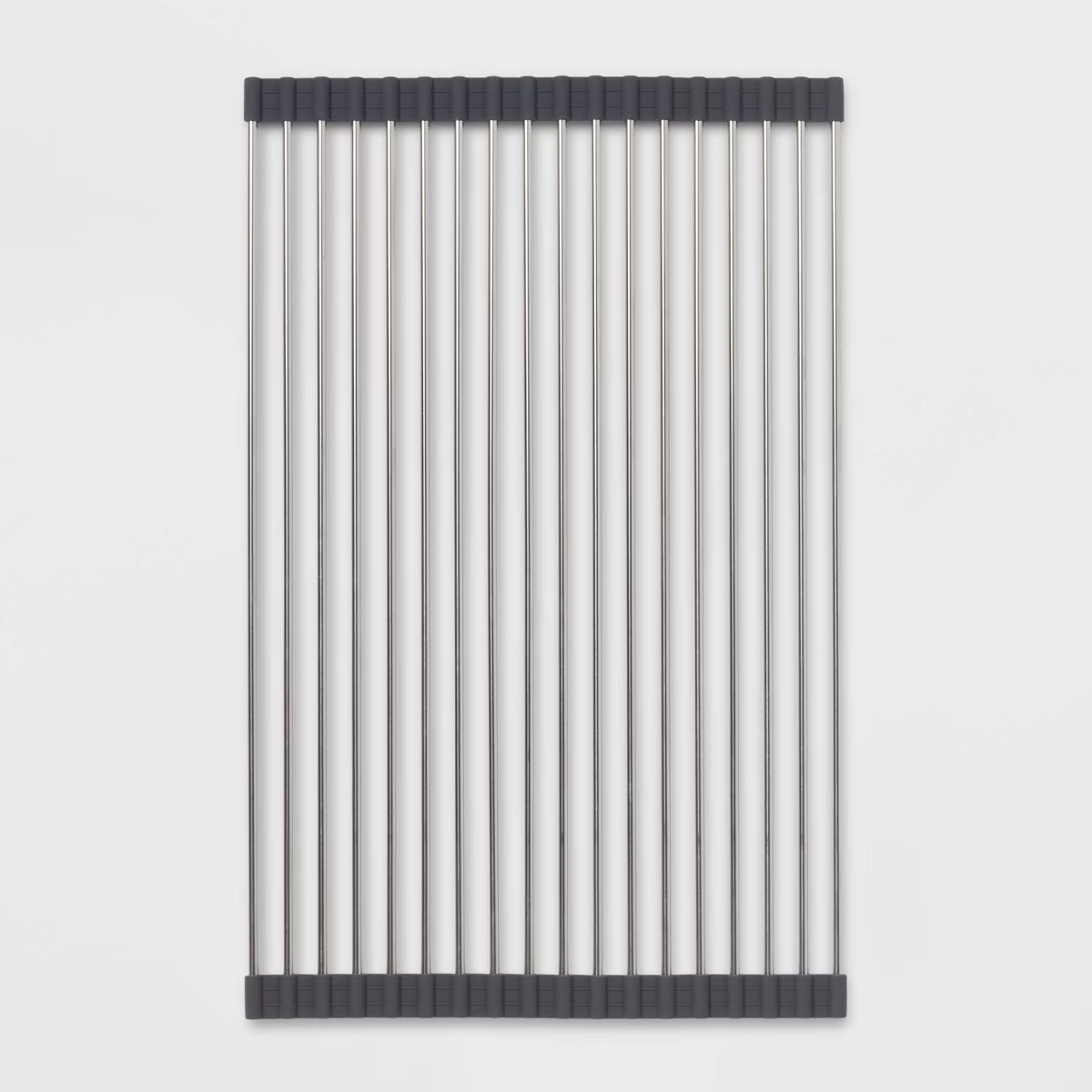 Over the Sink (Roll Away) Dish Drainer Silver - Brightroom™ | Target