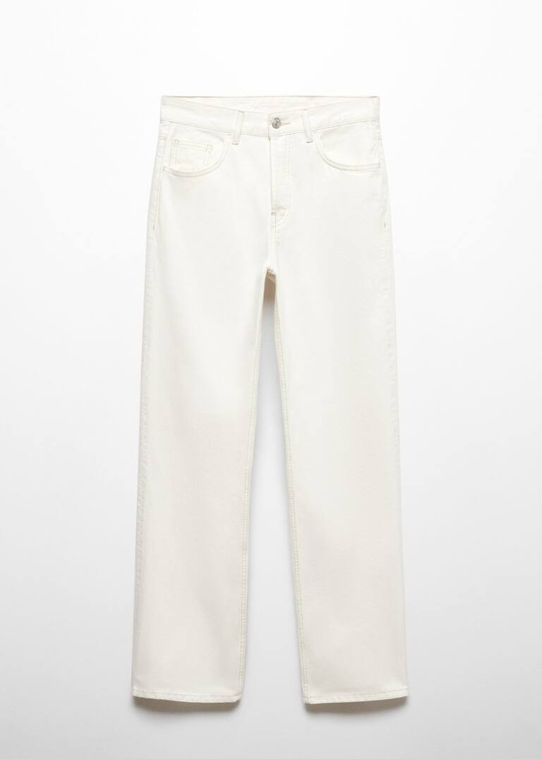 Mid-rise straight jeans -  Women | Mango United Kingdom | MANGO (UK)