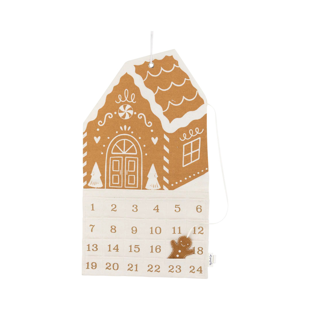 Gingerbread House Canvas Advent | My Mind's Eye