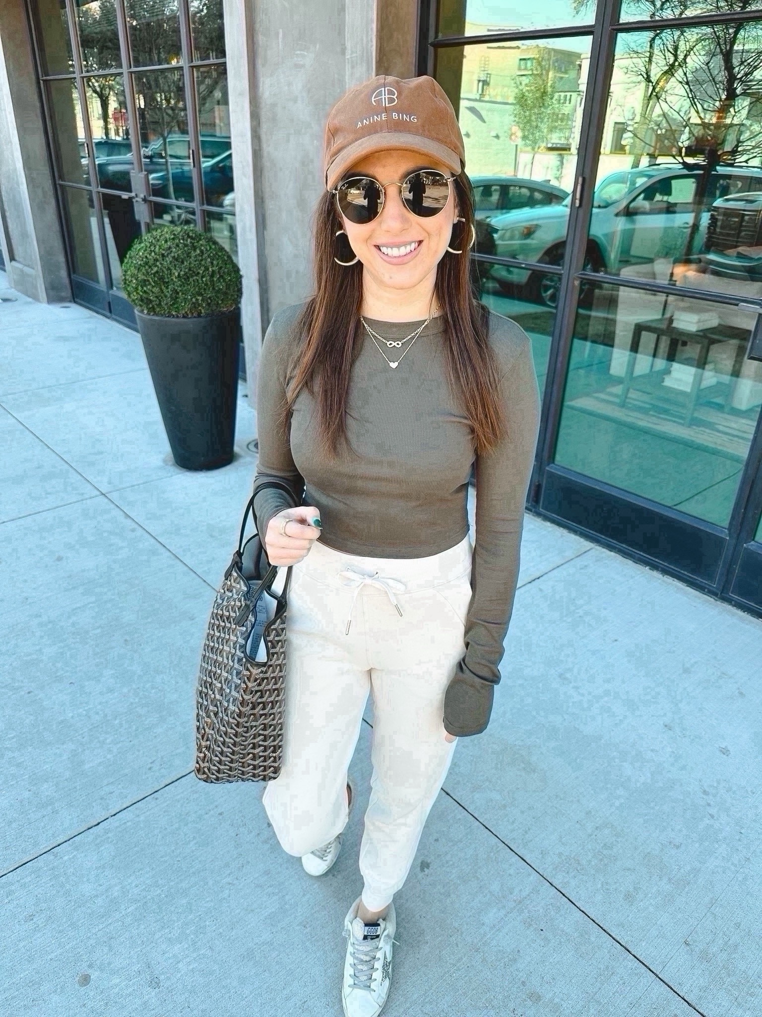 Wearing with the Best ribbed long sleeve crop top! Runs small, wearing a size small. Joggers are lululemon in the color white opal (size 4) 



#LTKStyleTip #LTKFindsUnder100 #LTKSeasonal