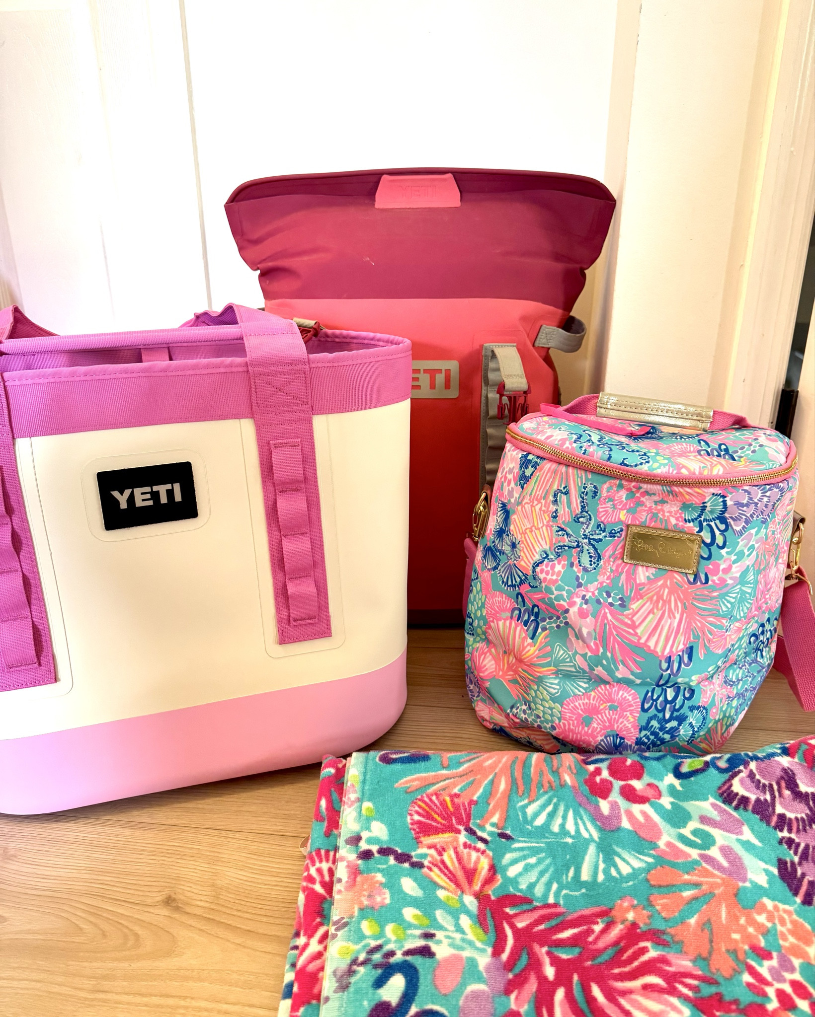 What I packed in my beach bag. (PS loving this giant Yeti bag this trip). Pool bag. Baby beach hack. Mom essentials. Clean sunscreen  

#LTKTravel #LTKKids #LTKSwim