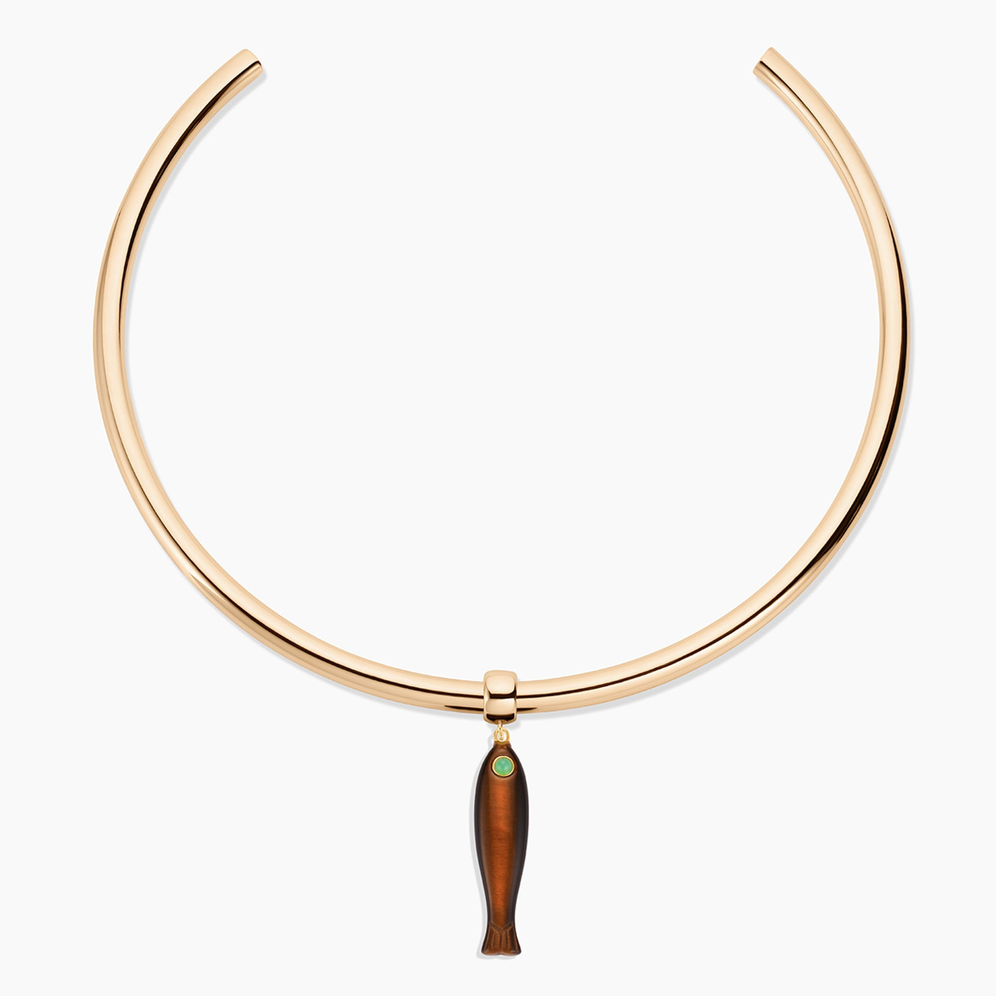Fortuna Tiger's Eye Fish Bail | Thatch