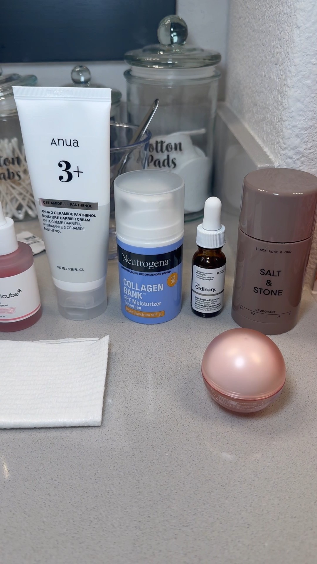 Morning skincare routine line up 🧖‍♀️🫧💫

#LTKmorningroutine #LTKOver40 #LTKselfcare